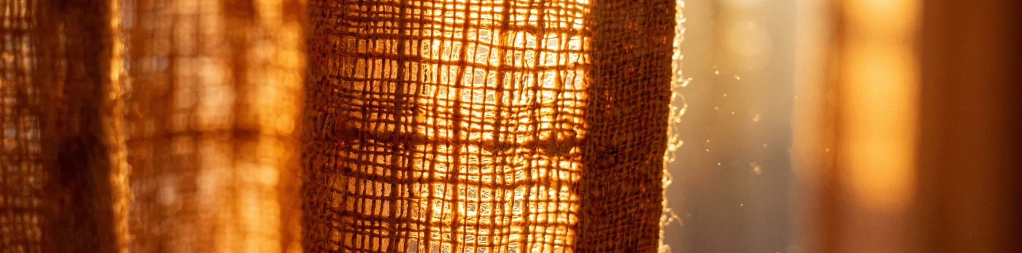 Warm light through fabric — Find Relief Now
